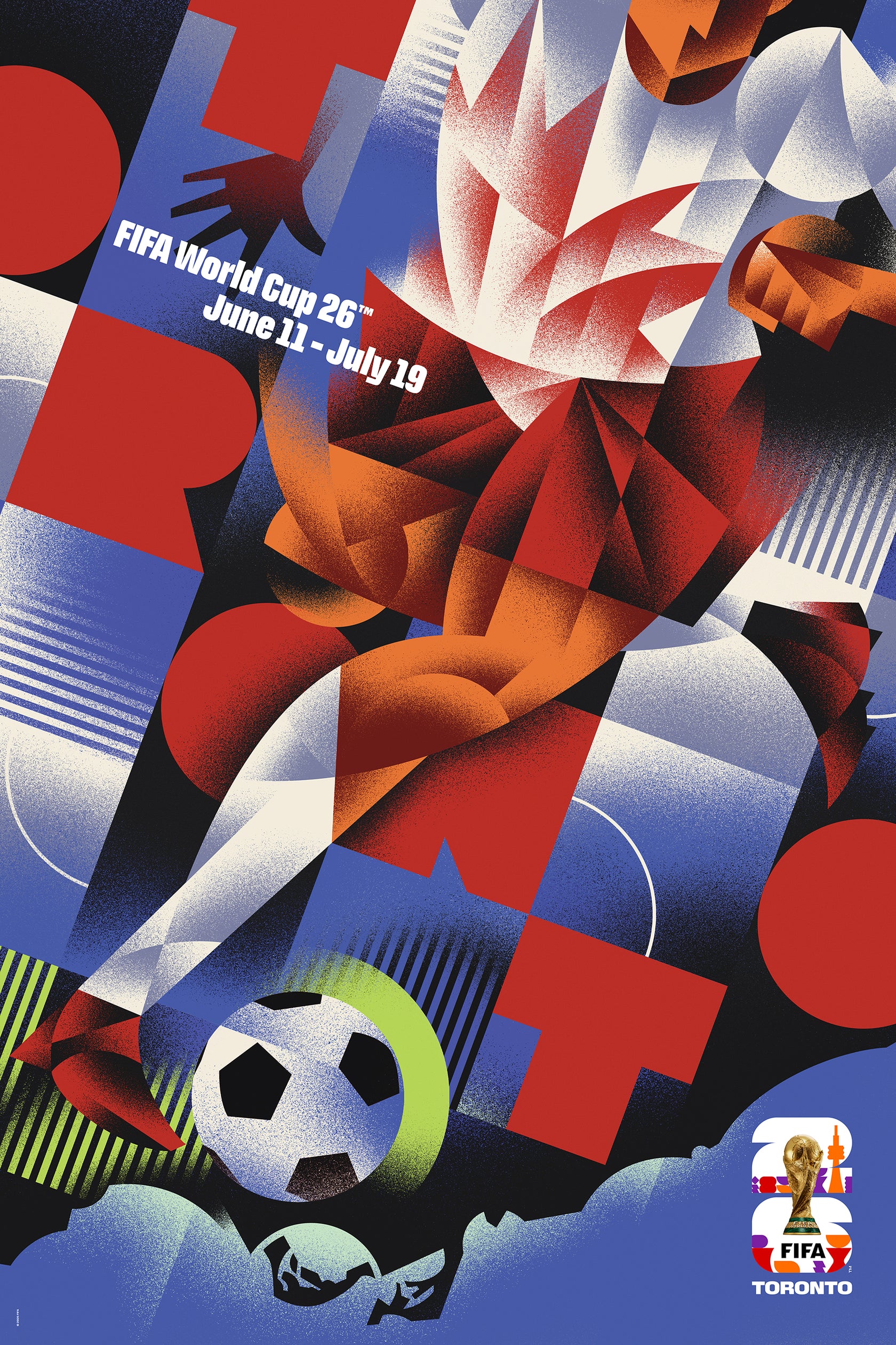 FIFA World Cup 2026™ - Toronto Poster